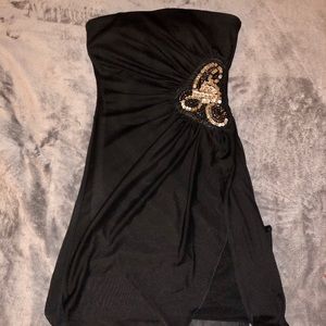 Strapless high low dress size 1